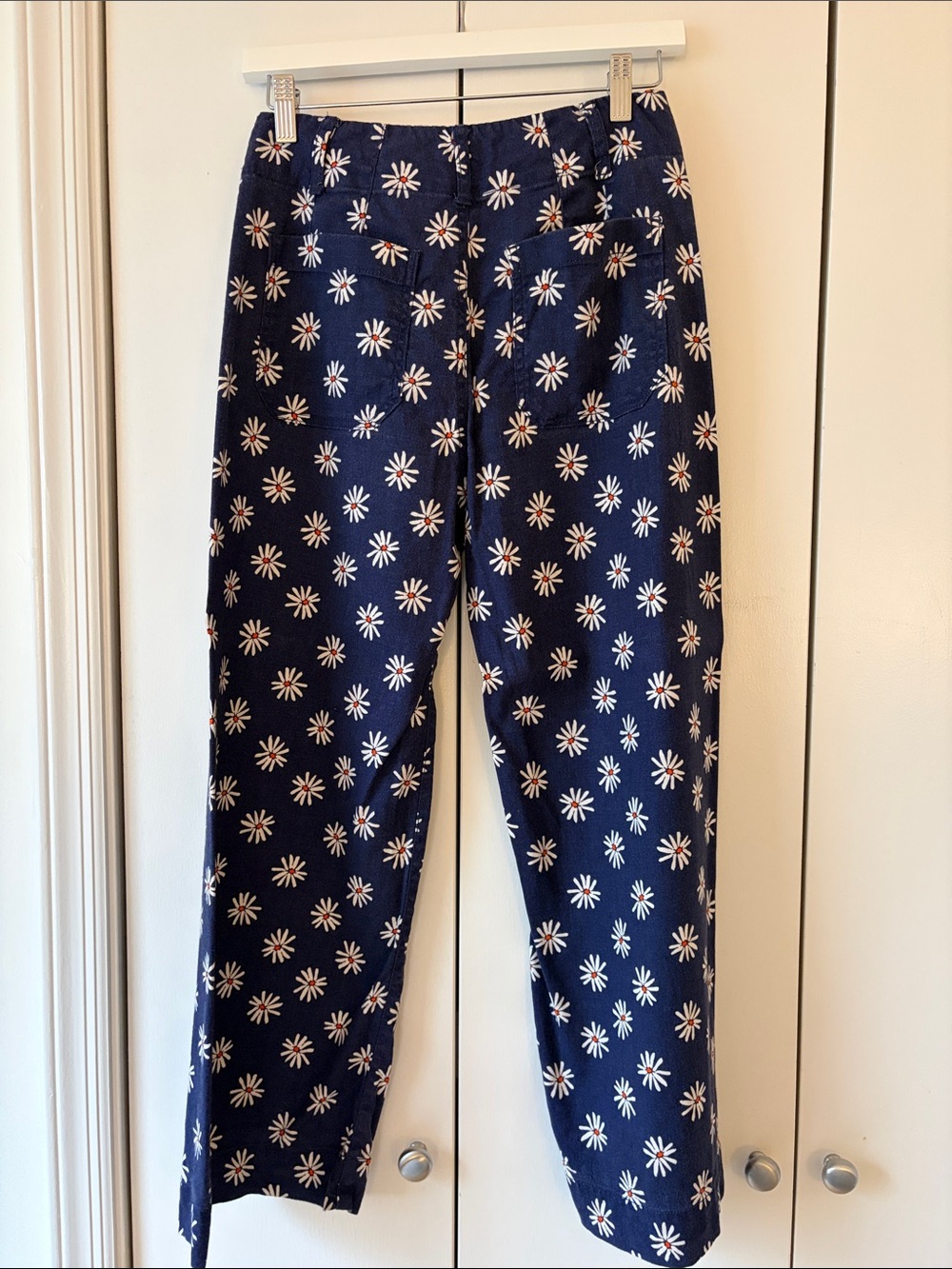 Anthropologie Maeve the Colette Daisy-Print Wide-Leg Pants - Picture 2 of 6